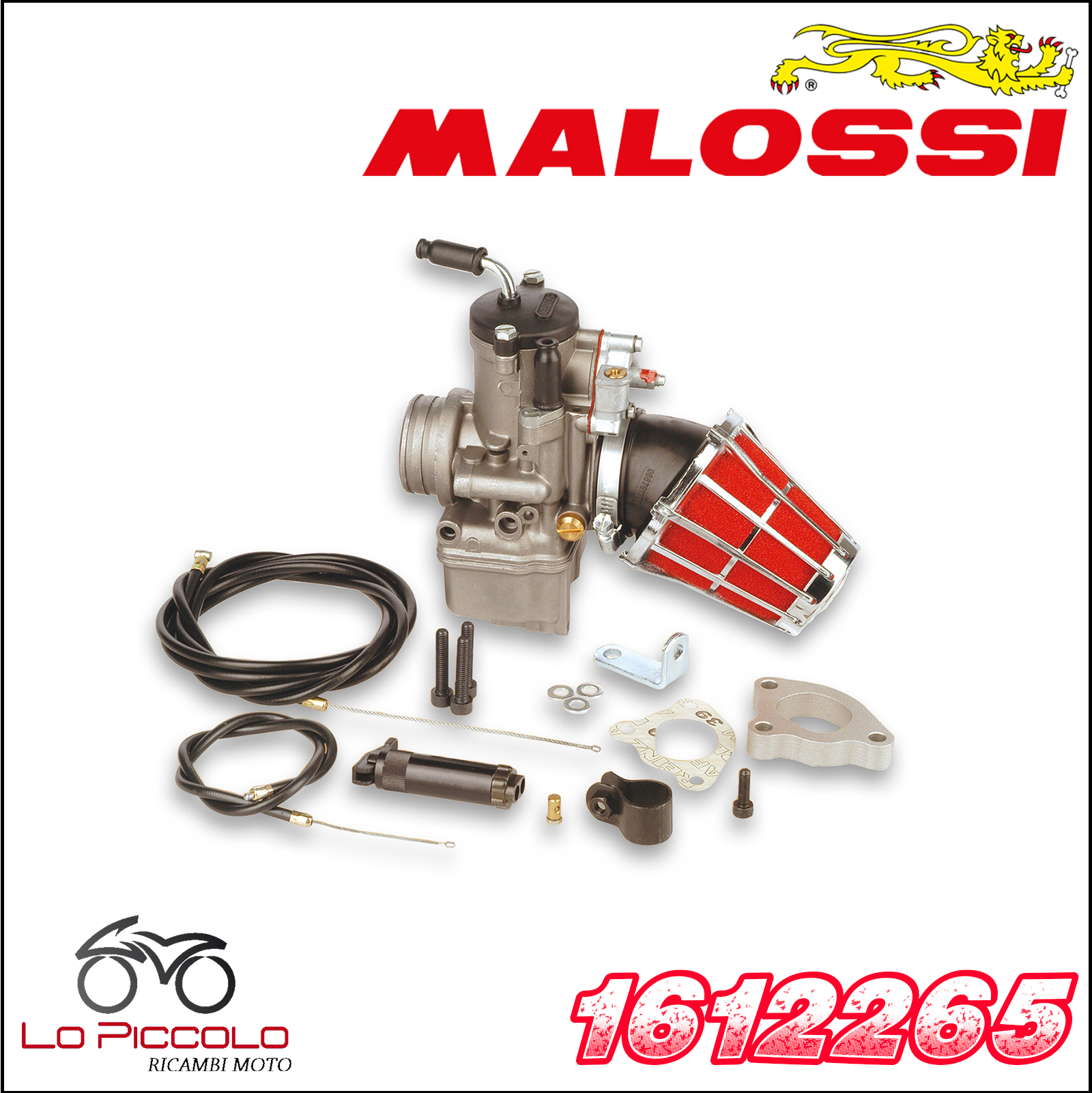 MALOSSI デロルト PHF 34 MHR ジレラ ランナー RST/ST